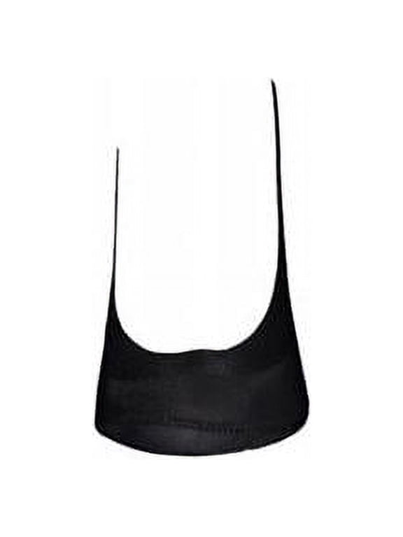 NY Black Nylon Seamless Peds