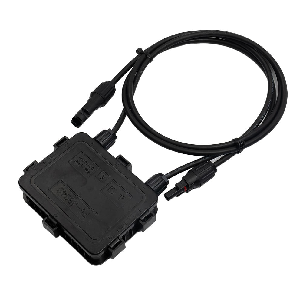Minxio 180-300W DC 1000V Waterproof Double Sided Solar Panel PV Junction Connector Box
