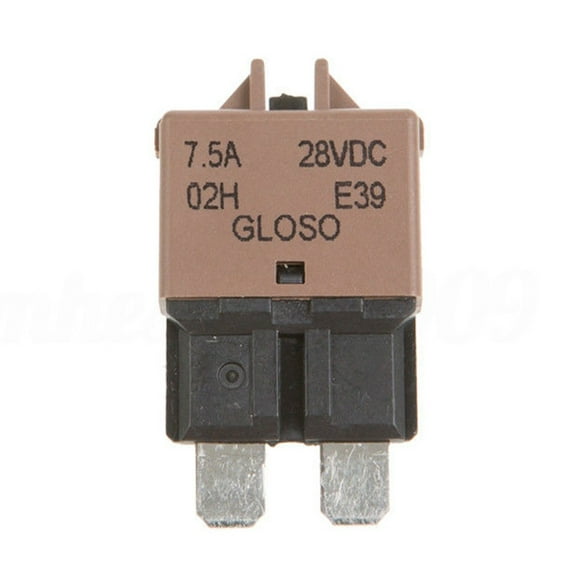 Minxio 5~30A Car Manual Circuit Breaker Blade Fuse 12V/24V Resettable Boat Marine Rally,7.5A