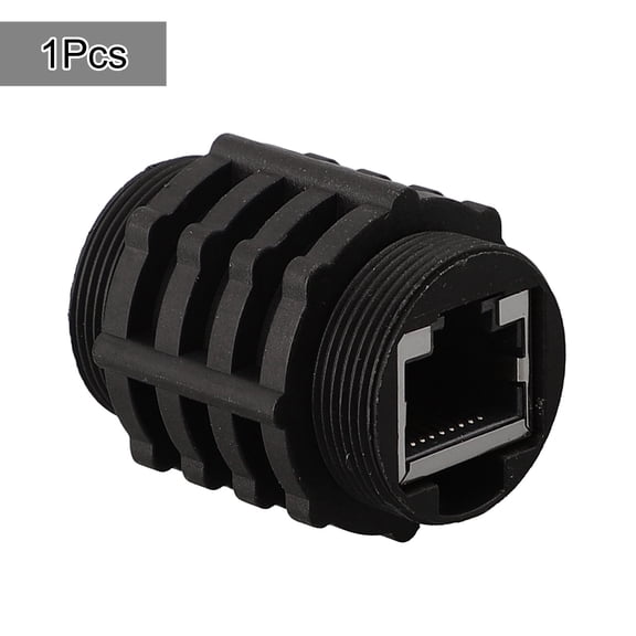 Minxio E13 Waterproof Connector Network Switch Coupler Threaded Dual NetworkPort Socket