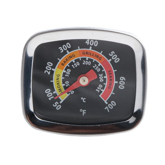 Minxio Professional outdoor stainless steel barbecue thermometer with clear scale,black