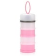 thumbnail image 1 of Minzimin 1 Pack Baby Formula Dispenser On The Go, Stackable Formula Dispenser Formula Container to Go, Non-Spill Portable Milk Powder Kids Snack Storage Container, BPA Free, 1 of 8