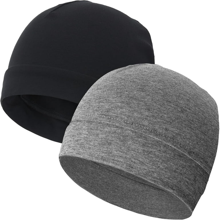 Minzimin 100% Cotton Skull Caps for Men Women Breathable Night Cap