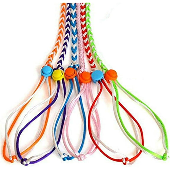 Minzimin 1PC Small Animal Leash Lead Harness Rope Hamster Rat Mouse Adjustable Rope (1.4m) Random Color