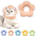 thumbnail image 1 of Minzimin 1Pack Cat Cone Collar Soft, Waterproof Cats Cones to Stop Licking After， Adjustable Soft Elizabeth Cats Collars , Flower Shape Cat Recovery Collar, 1 of 8
