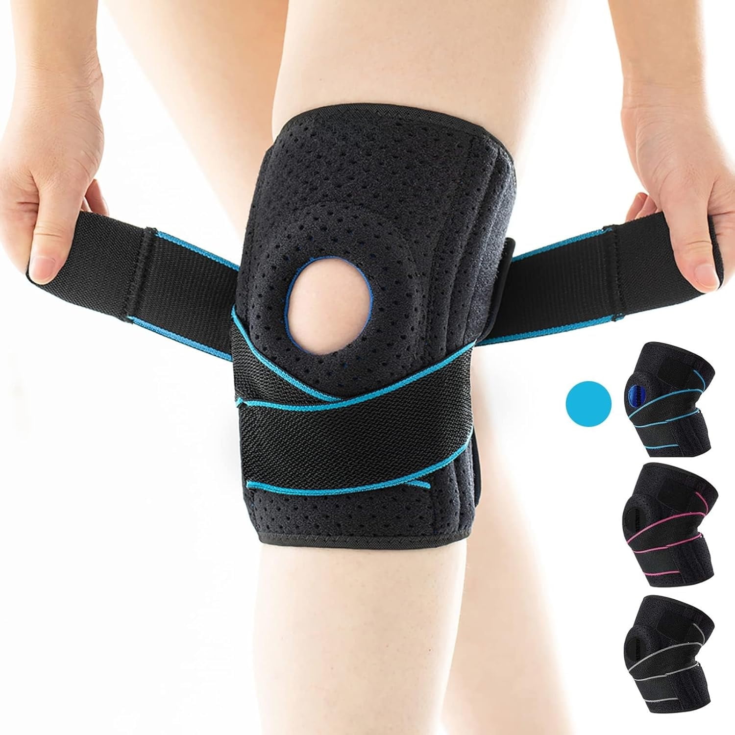 Minzimin (1Pack) Knee Brace for Women & Men Meniscus Tear, Plus Size ...