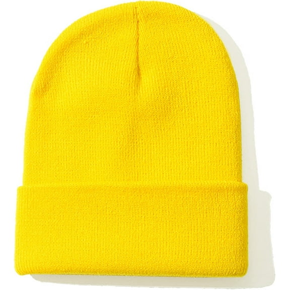 Minzimin 1Pack Unisex Beanie for Men and Women Knit Hat Winter Beanies