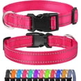 thumbnail image 1 of Minzimin 1Pcs Reflective Dog Collar, Sturdy Nylon Collars for Puppy and Extra Small Girl and Boy Dogs, Adjustable Dog Collar with Quick Release Buckle, 1 of 6
