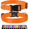 thumbnail image 1 of Minzimin 1pcs Reflective Dog Collar, Sturdy Nylon Collars for Large Girl and Boy Dogs, Adjustable Dog Collar with Quick Release Buckle, 1 of 6