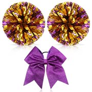 Minzimin 3 Pcs Cheerleading Pom Poms Large