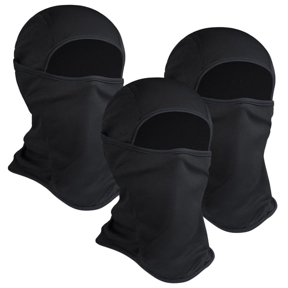 Minzimin 3 Pieces Balaclava Ski Mask -Winter Full Face Mask for Men Women Windproof Weather Outdoors Cover for Men Women Boys Girls