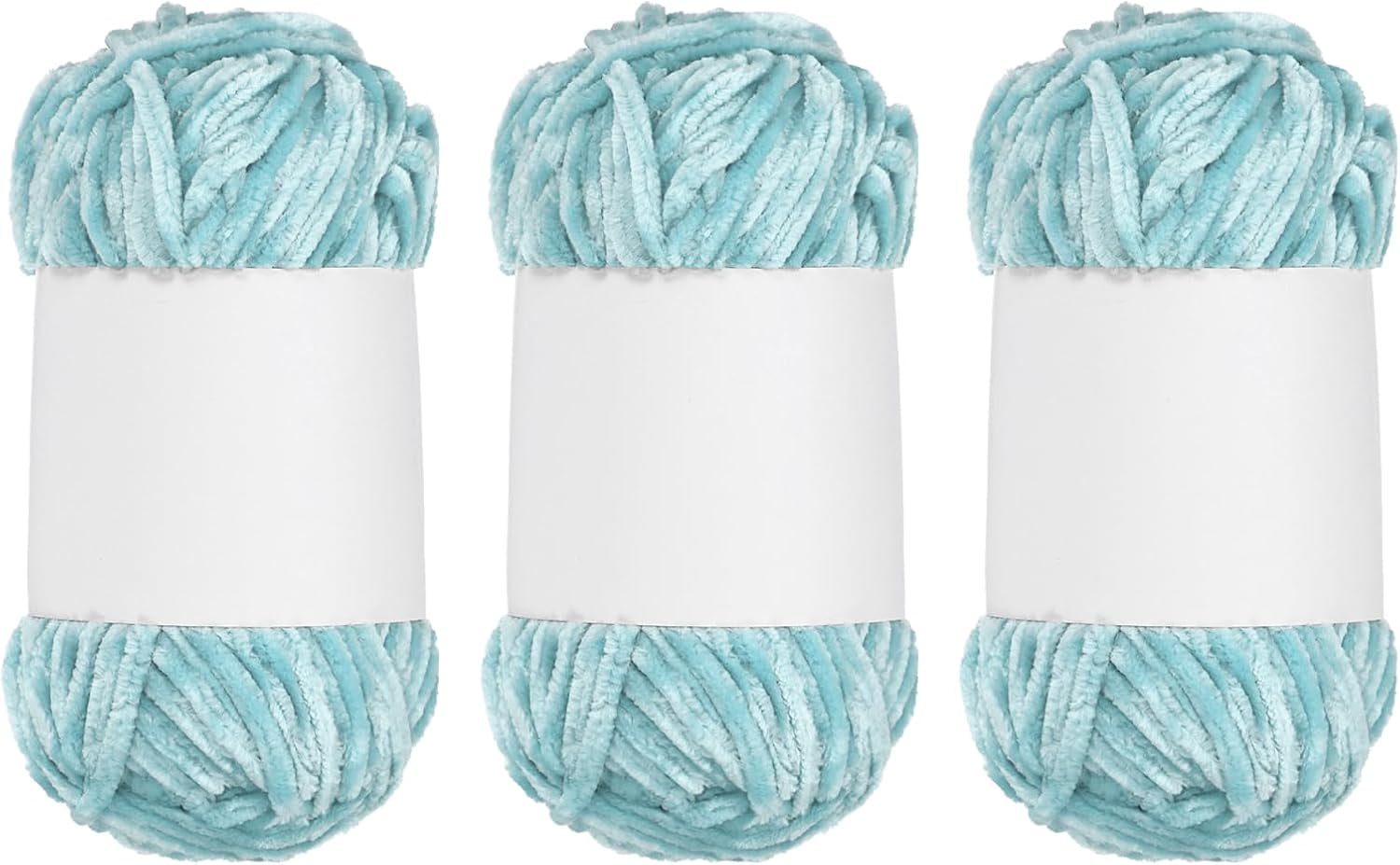 CocoYarn Velvet Yarn For Crocheting - Chunky Chenille Plush Yarn 100g/131yds, Soft Bulky Yarn For Blankets & Amigurumi