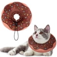 thumbnail image 1 of Minzimin Cat Cone Collars Soft,Cat  E Collars After  to Stop Licking,Waterproof Adjustable Elizabeth Neck Cones Cute Pet Donut Pillow for Cats Kitten Puppy Wound Healing After, 1 of 7