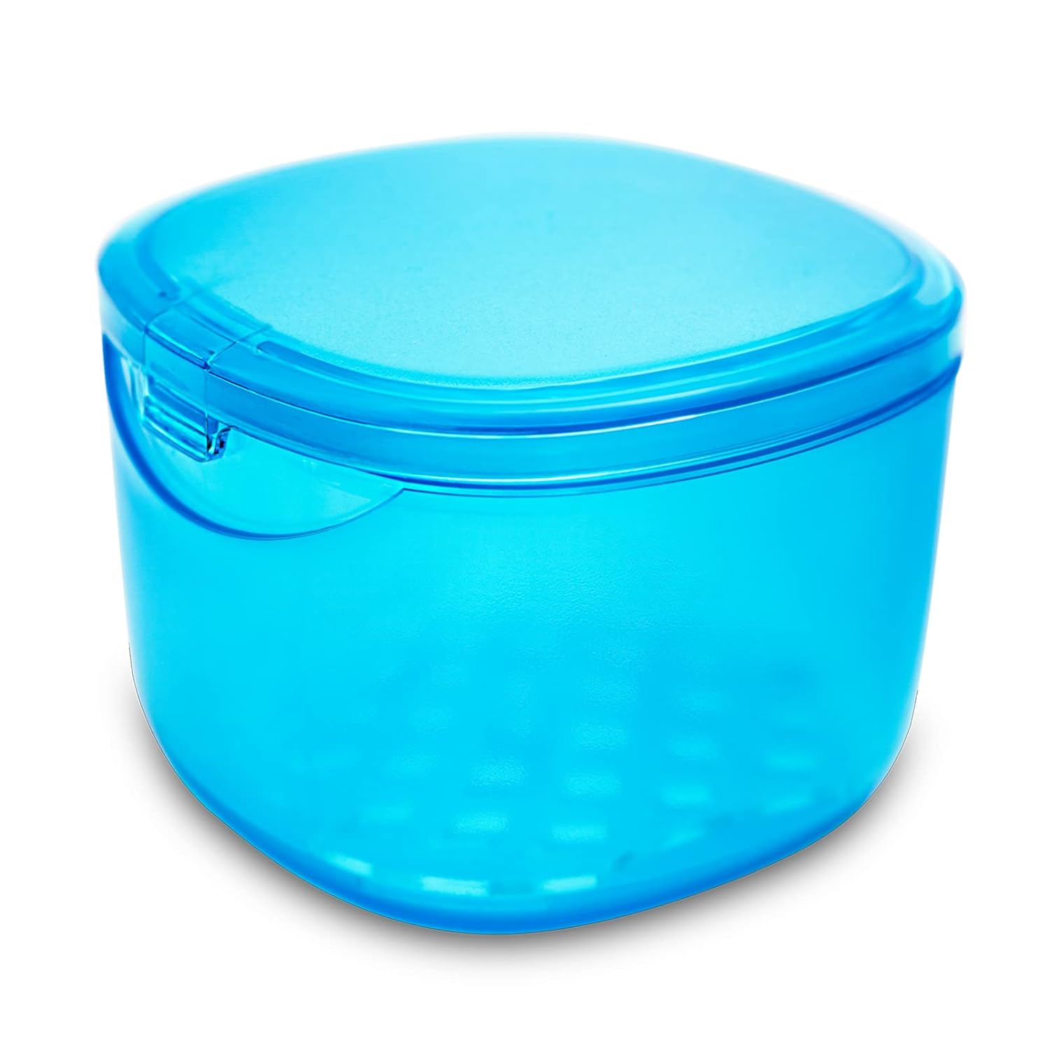 Minzimin Denture Bath Case, Retainer Cleaning Box, NoLeak Denture Case
