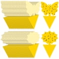 thumbnail image 1 of Minzimin Fruit Fly Traps Indoor Fungus Gnat Trap 20/40/60 PCS for Plants Yellow Houseplants Outdoor Use Insect Sticky, 1 of 8