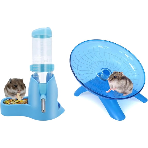 Curated visual reference: Gallery Detail: Minzimin Hamster Water Bottle Water Dispenser Hamster Silent Exercise