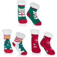 thumbnail image 1 of Minzimin Kids Christmas Fuzzy Socks Girls Boys Thermal Thick Socks Soft Fluffy Socks Toddler Cozy Socks, 1 of 8
