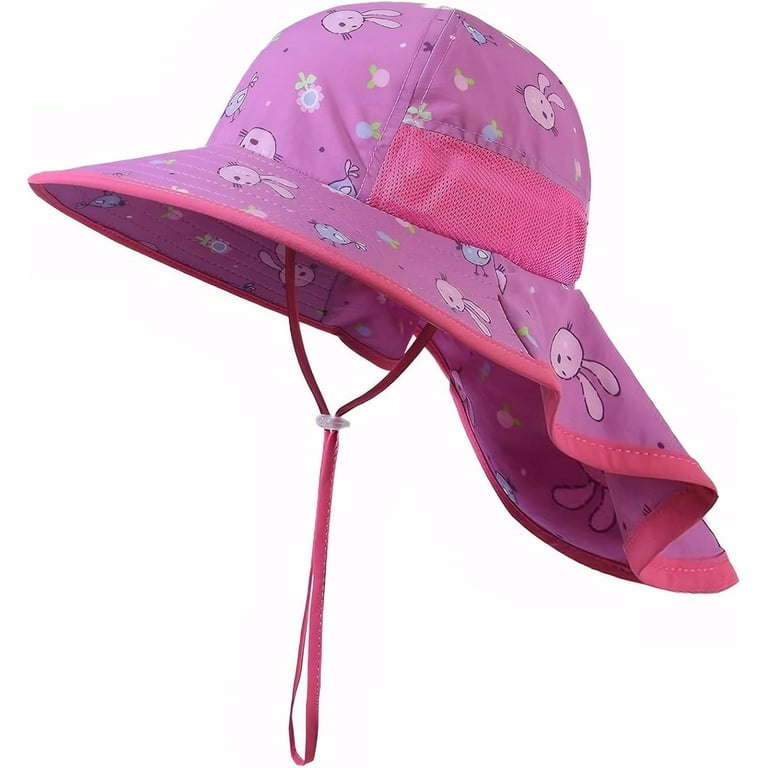 Minzimin Kids Sun Hat UPF50+ Sun Protection Bucket Hat Toddler