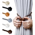 thumbnail image 1 of Minzimin Magnetic Curtain Tiebacks, Curtain Ties, No-Drill Holdbacks, 1 of 9