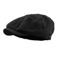 thumbnail image 1 of Minzimin Men's 8 Piece Newsboy Flat Cap Cotton Newsboy Gatsby Ivy Cap Cabbie Driving Hat Octagonal Golf Beret Hat, 1 of 6