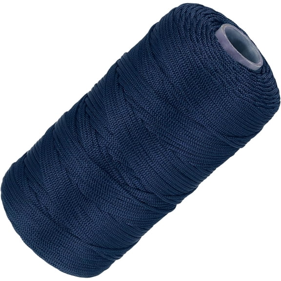 Minzimin Nylon String Cord 1.5mm x 218 Yards Macrame Rope Braided Thread Twine String Smooth Beading Cord for Jewelry Making Supplies, DIY Craft (1Pack)