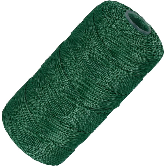 Minzimin  Nylon String Cord 1.5mm x 218 Yards Macrame Rope Braided Thread Twine String Smooth Beading Cord for Jewelry Making Supplies, DIY Craft (1Pack)