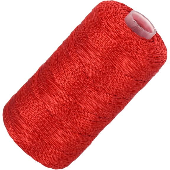Minzimin Nylon String Cord 1.5mm x 218 Yards Macrame Rope Braided Thread Twine String Smooth Beading Cord for Jewelry Making Supplies, DIY Craft (1Pack)