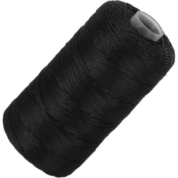Minzimin Nylon String Cord 1.5mm x 218 Yards Macrame Rope Braided Thread Twine String Smooth Beading Cord for Jewelry Making Supplies, DIY Craft (1Pack)