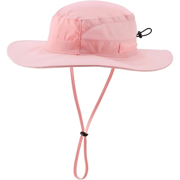 Minzimin Outdoor UV Sun Hat for Toddler Baby Kids Safari Fishing Hat UPF 50 