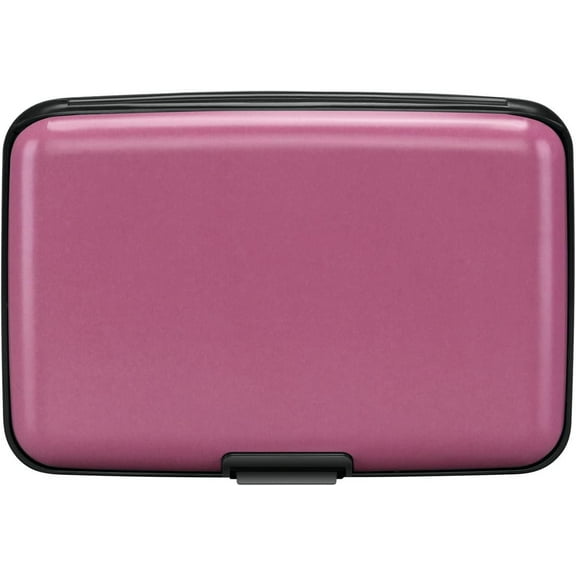 Minzimin RFID Blocking Credit Card Protector Aluminum ID Case Hard Shell Business Card Holders Metal Wallet for Men or Women