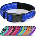 thumbnail image 1 of Minzimin Reflective Dog Collar, Soft Neoprene Padded Pet Collar for Small, Medium, Large Dogs, Adjustable Puppy Collars with Quick Release Buckle, Safe Breathable Nylon Dog Collars for Puppies, 1 of 7
