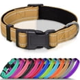 thumbnail image 1 of Minzimin Reflective Dog Collar, Soft Neoprene Padded Pet Collar for Small, Medium, Large Dogs, Adjustable Puppy Collars with Quick Release Buckle, Safe Breathable Nylon Dog Collars for Puppies, 1 of 7