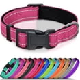 thumbnail image 1 of Minzimin Reflective Dog Collar, Soft Neoprene Padded Pet Collar for Small, Medium, Large Dogs, Adjustable Puppy Collars with Quick Release Buckle, Safe Breathable Nylon Dog Collars for Puppies, 1 of 7