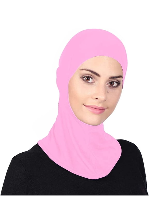 Soft Muslim Mini Hijab Caps Full Cover Modal Islamic Underscarf Neck Head Bonnet Hat Shawl Cap Turban for Women Girls