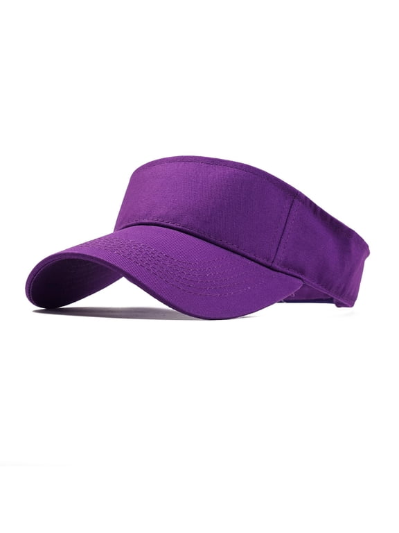 Sport Sun Visor Hats Adjustable Empty Top Baseball Cap Cotton Ball Caps for Women and Men