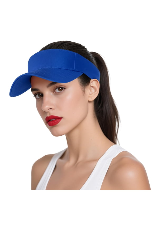 Sport Sun Visor Hats for Women Men, Adjustable Cotton Ball Caps Sun Caps for Golf, Running, and Outdoor Activities