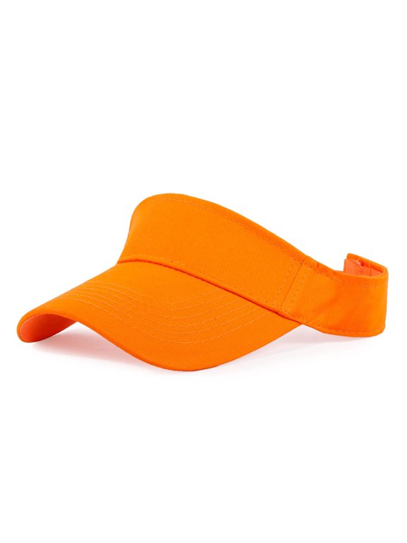 Sports Sun Visor Hats Cotton Twill Ball Adjustable Sun Caps for Men Women 1Pack