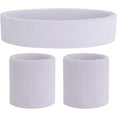 thumbnail image 1 of Minzimin Sweatband Set Sports Headband Wristband Set Sweatbands Terry Cloth Wristband Wrist Sweatband Headbands Moisture Wicking Sweat Absorbing Head Band, 1 of 7