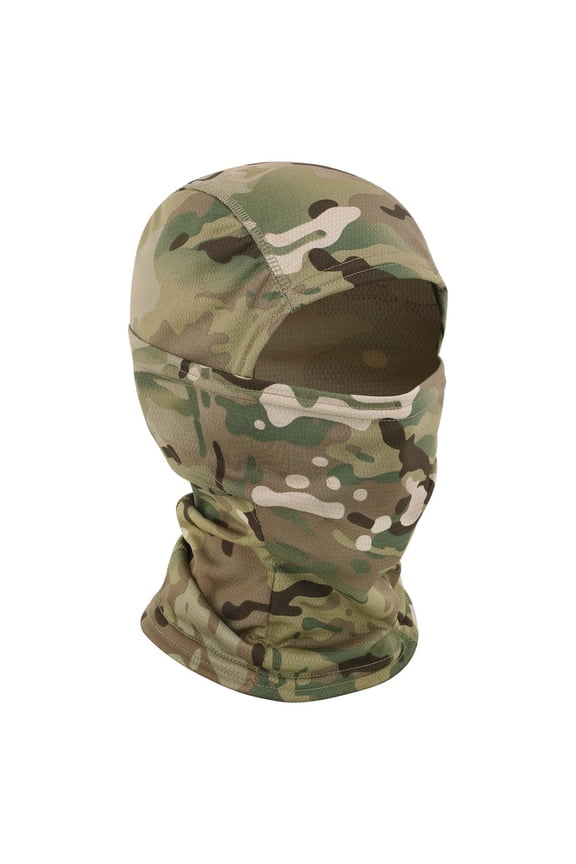 Tactical Face Mask Balaclava Face Cover Full Head Wrap Quick Dry Neck Gaiter for Hunting,Motorcycle, Cycling, Hiking