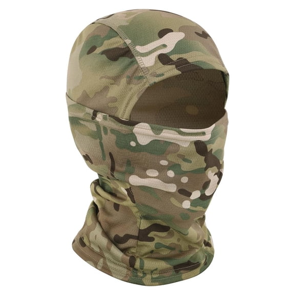 Minzimin Tactical Face Mask Balaclava Face Cover Full Head Wrap Quick Dry Neck Gaiter for Hunting,Motorcycle, Cycling, Hiking