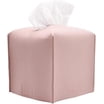 Tissue Box Packet Minzimin Tissue Box Cover Holder Square Tissue Cube Cover PU Leather ...