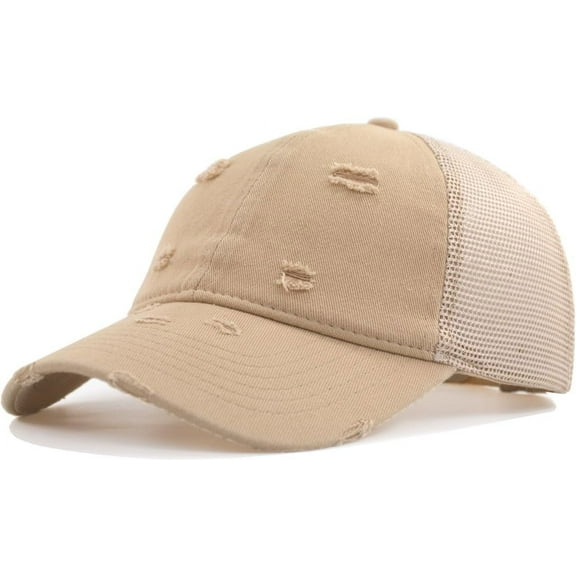 Minzimin Vintage Washed Baseball Caps One Size Unstructured Low Profile Adjustable Cotton Distressed Dad Hat for Men Women