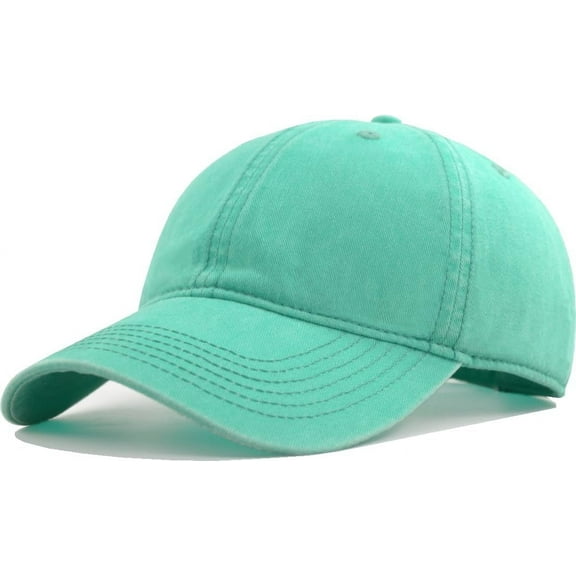 Minzimin Vintage Washed Baseball Caps One Size Unstructured Low Profile Adjustable Cotton Distressed Dad Hat for Men Women