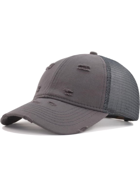 Vintage Washed Baseball Caps One Size Unstructured Low Profile Adjustable Cotton Distressed Dad Hat for Men Women
