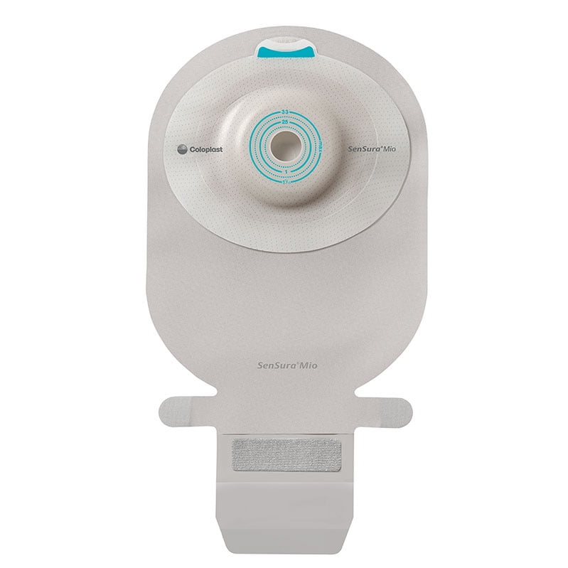 Mio 1-piece Easiclose Wide Outlet, Deep Convex, Maxi, Non-filter, Transparent, Cut-to-fit Part No. 16778 (10/box)