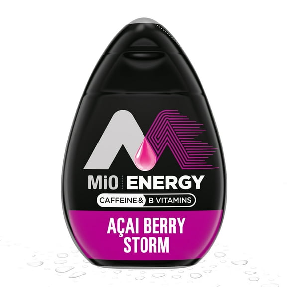 Mio Energy Acai Berry Storm Liquid Water Enhancer 3.24 fl oz (Pack of 20)