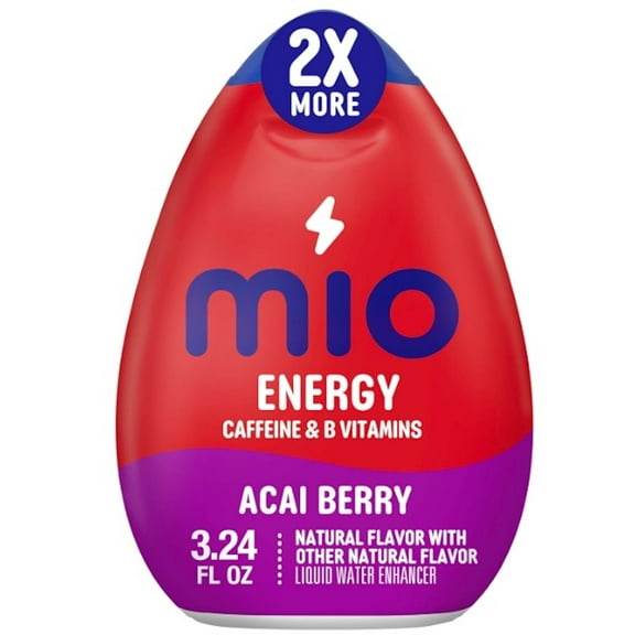 Mio Energy Acai Berry Storm Liquid Water Enhancer 3.24 fl oz (Pack of 8)