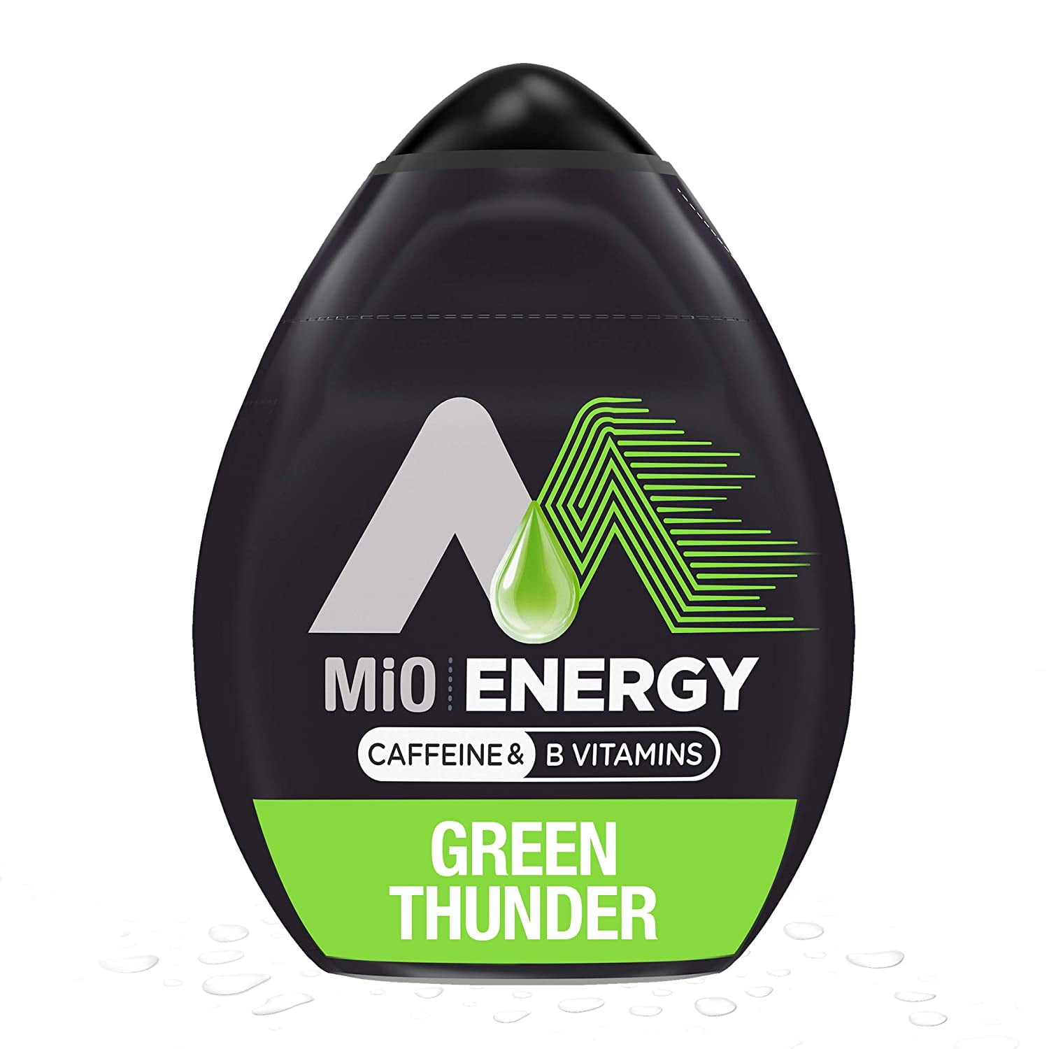 Mio Energy Liquid Water Enhancer, Green Thunder, 1.62 OZ (Pack of 6)