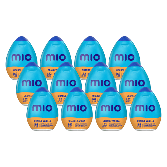 Mio Energy Liquid Water Enhancer Orange Vanilla (Pack of 12)