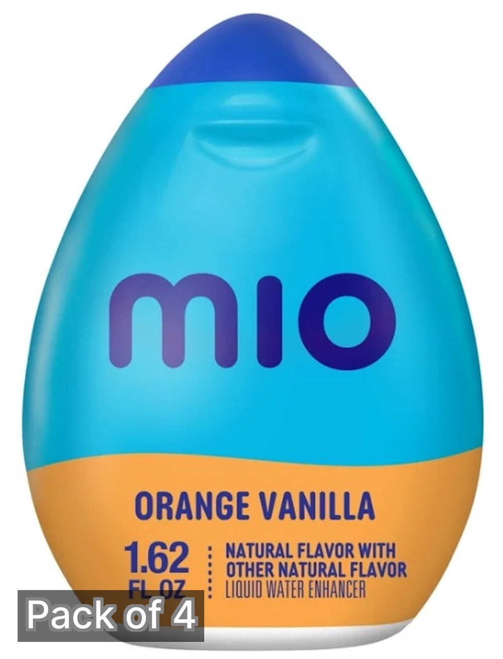 Mio Orange Vanilla 4-pack | Drink mix selections for grocery